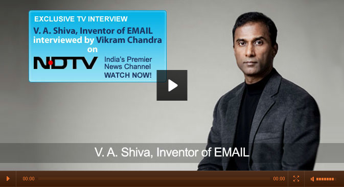Exclusive TV Interview of VA Shiva on NDTV, India's Premier News Channel