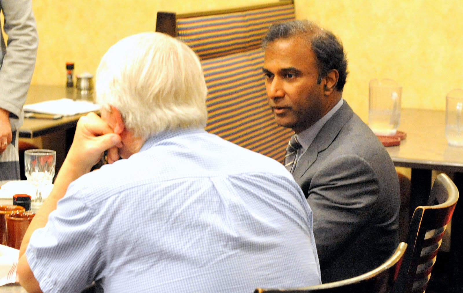 Dr. V.A. Shiva Ayyadurai at the luncheon meeting of Rotary Club of Acton-Boxborough