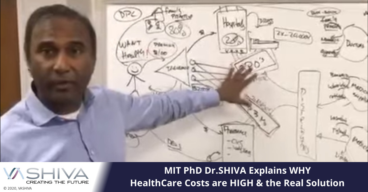 MIT PhD Dr.SHIVA Explains WHY HealthCare Costs are HIGH & the Real Solution