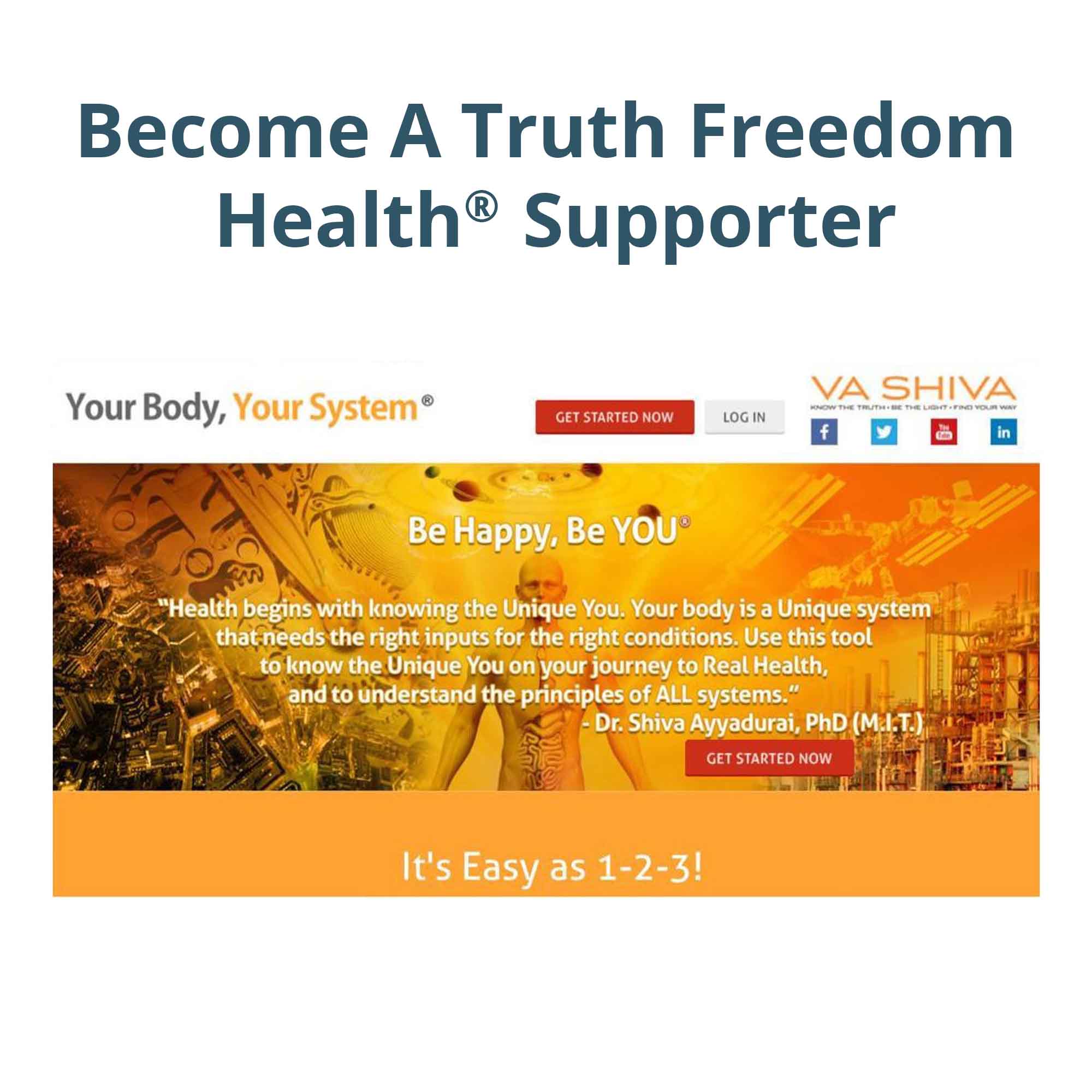 Your Body, Your System™A powerful software tool to know your body as a system.