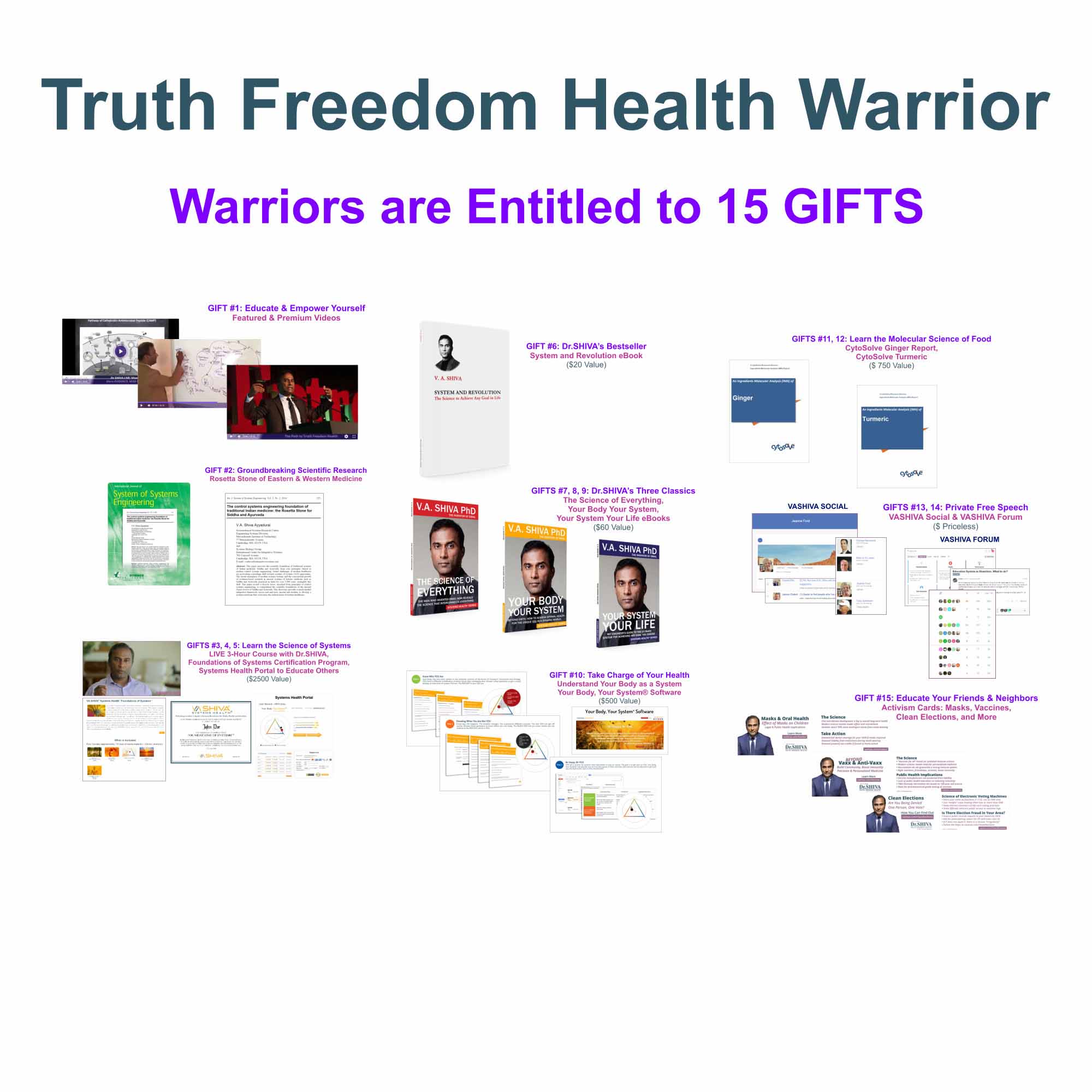 Truth Freedom Health Warrior
