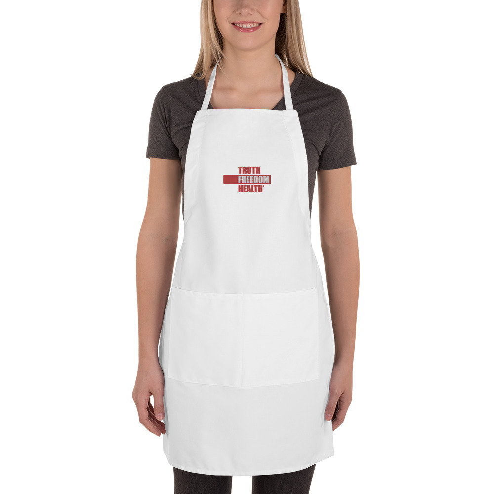 Truth Freedom Health® Embroidered Apron