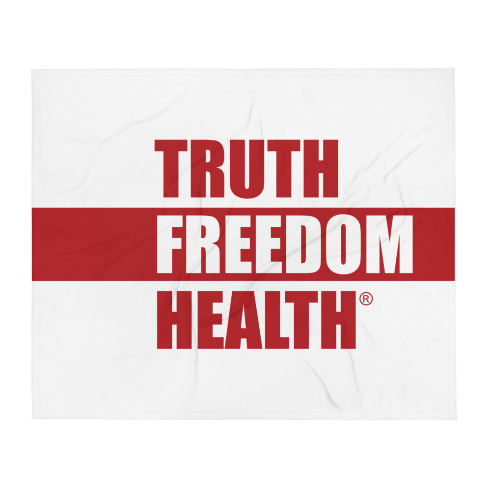 Truth Freedom Health® Throw Blanket