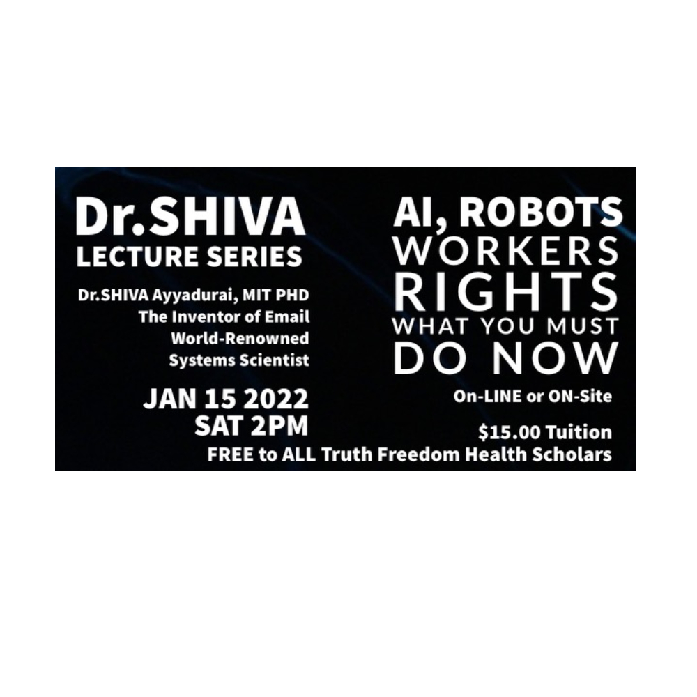 Dr. SHIVA Bi-Monthly Special Lecture Series