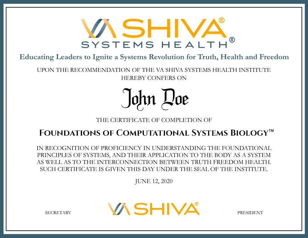Foundations of Computational Systems Biology™