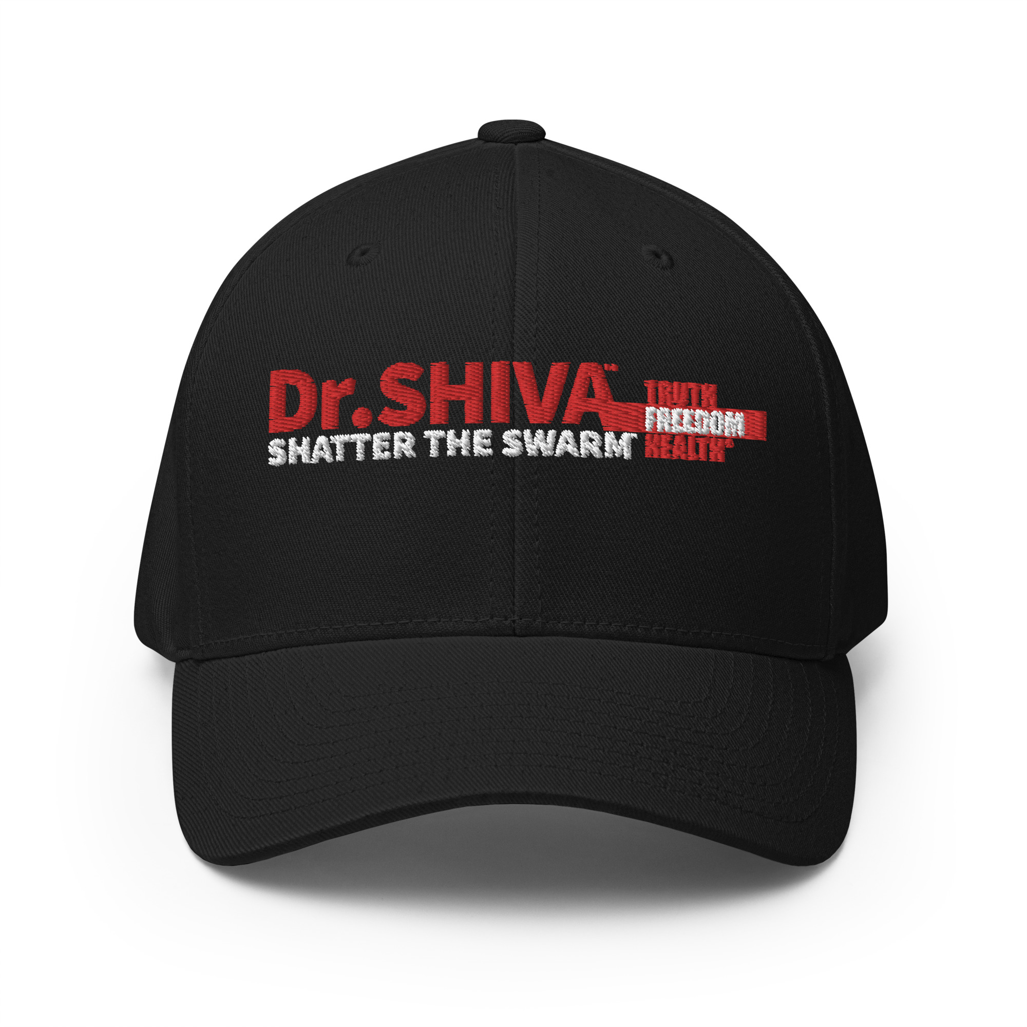 Elastic Cap – Black – Dr.SHIVA™ Shatter The Swarm™