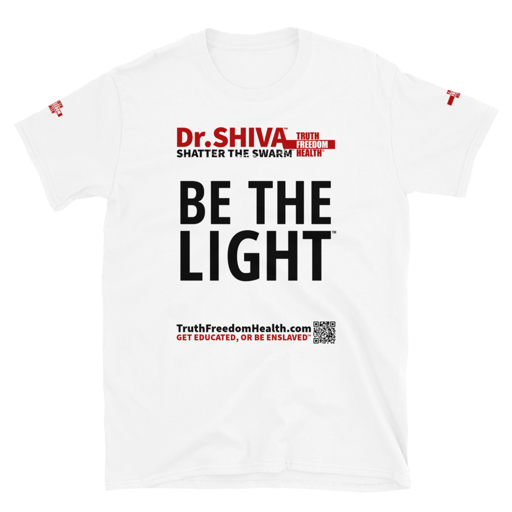 Short-Sleeve Unisex T-Shirt – White – BE THE LIGHT™