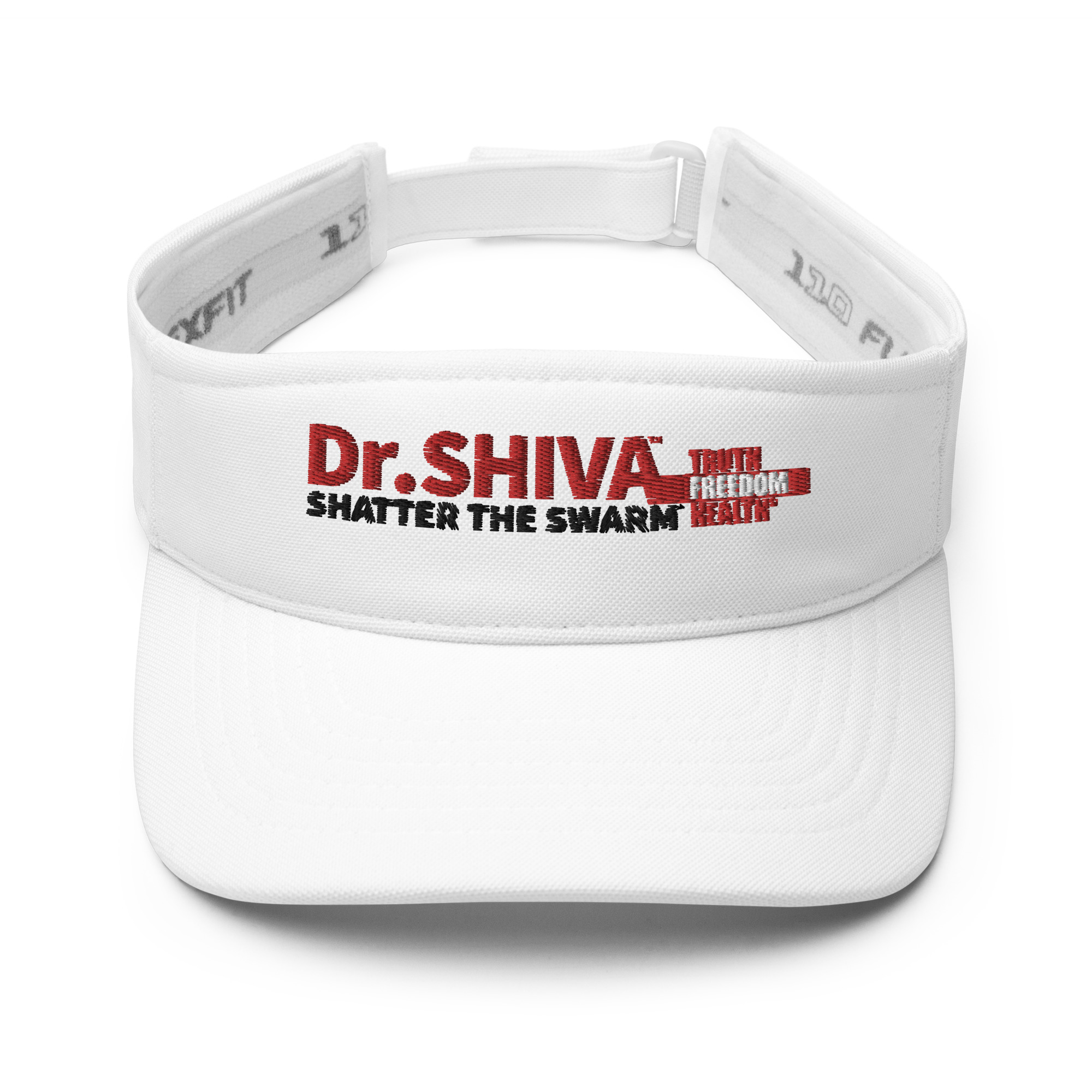 Visor – White: Dr.SHIVA™ Shatter The Swarm™