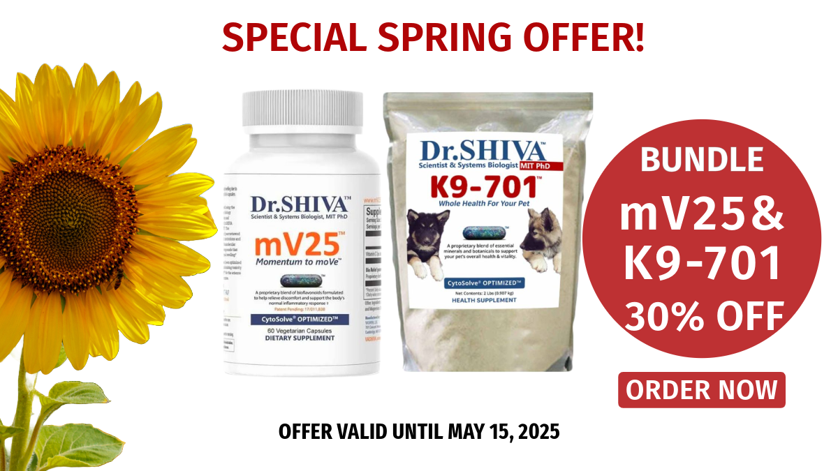 Bundle – Buy mV25™ and Get 30% Off on 8oz K9-701™