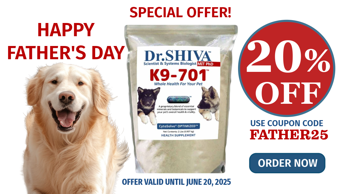 K9-701™ – Whole Health Pet Supplement
