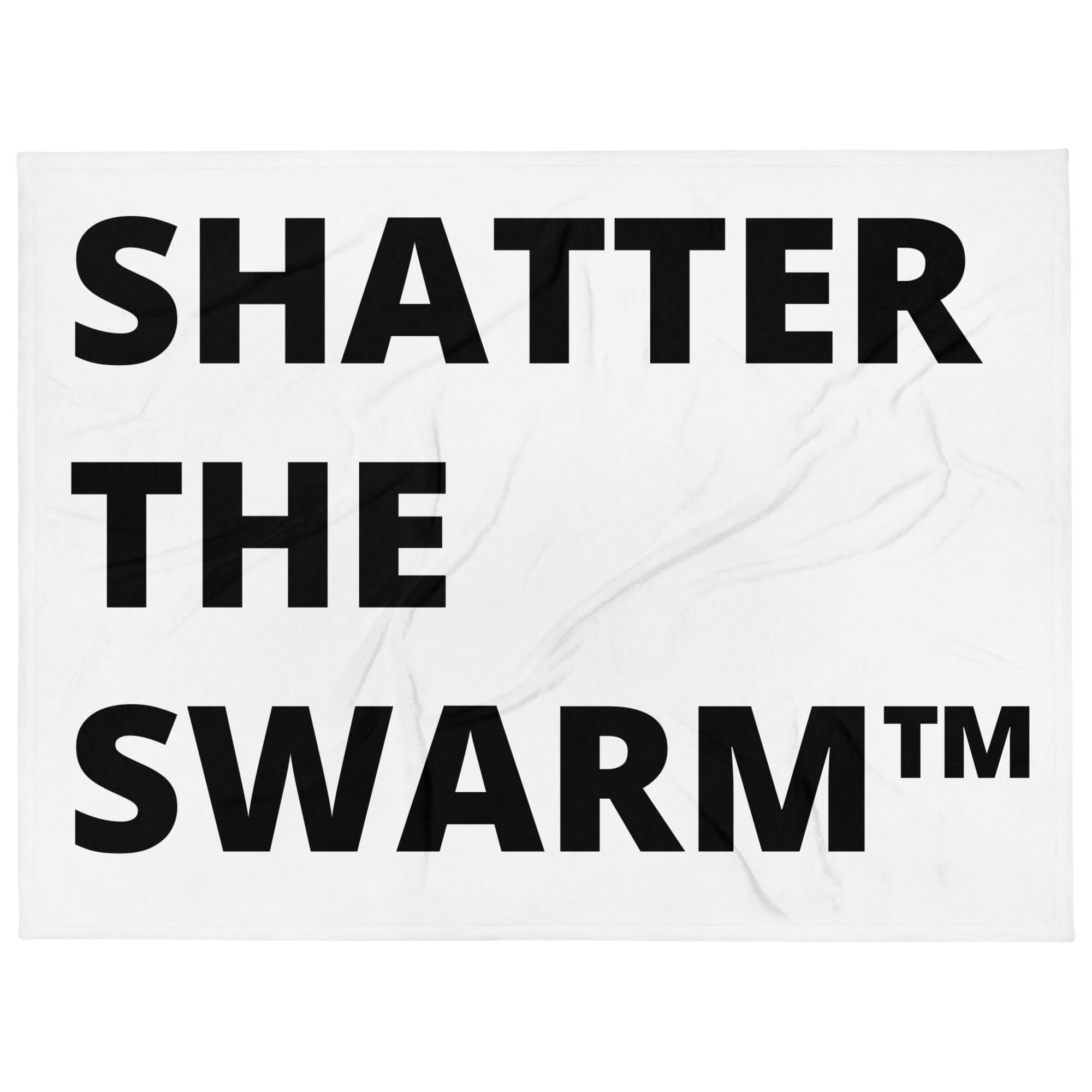 Shatter The Swarm™ Throw Blanket